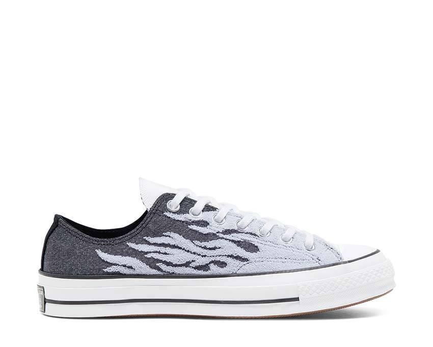 Converse Chuck 70 Archive Flames Low Black / White - White 166713C
