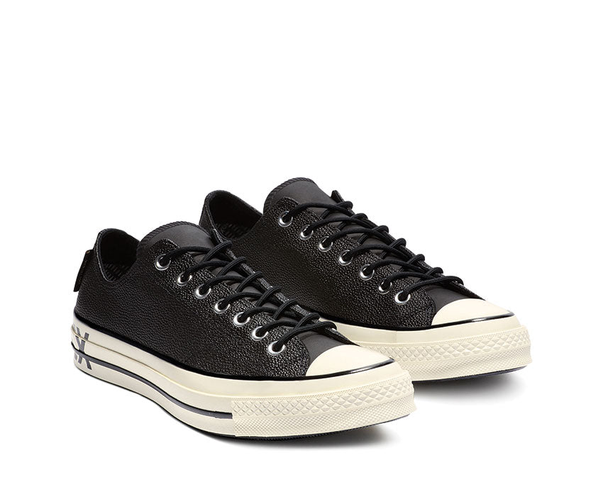 Converse Chuck 70 GORE-TEX Leather Low Top Black Egret 163229C