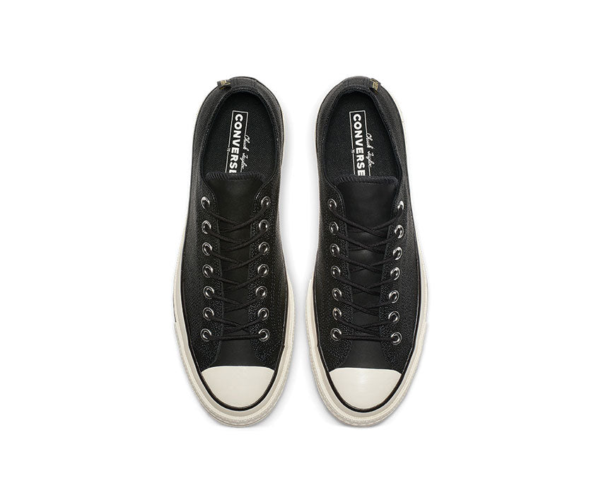Converse Chuck 70 GORE-TEX Leather Low Top Black Egret 163229C