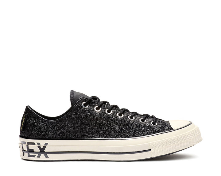 Converse Chuck 70 GORE-TEX Leather Low Top Black Egret 163229C