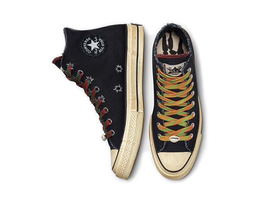 Converse Chuck 70 Hi Black / Fiery Red A01786C