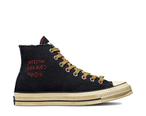Converse Chuck 70 Hi Black / Fiery Red A01786C