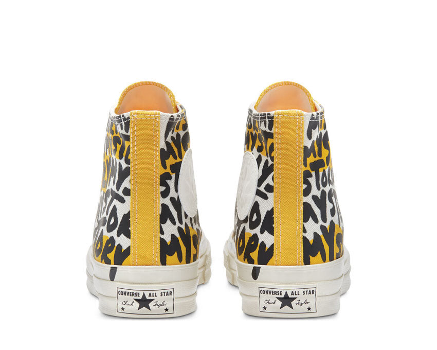 Converse Chuck 70 Hi Egret / Amarillo / Black 170282C