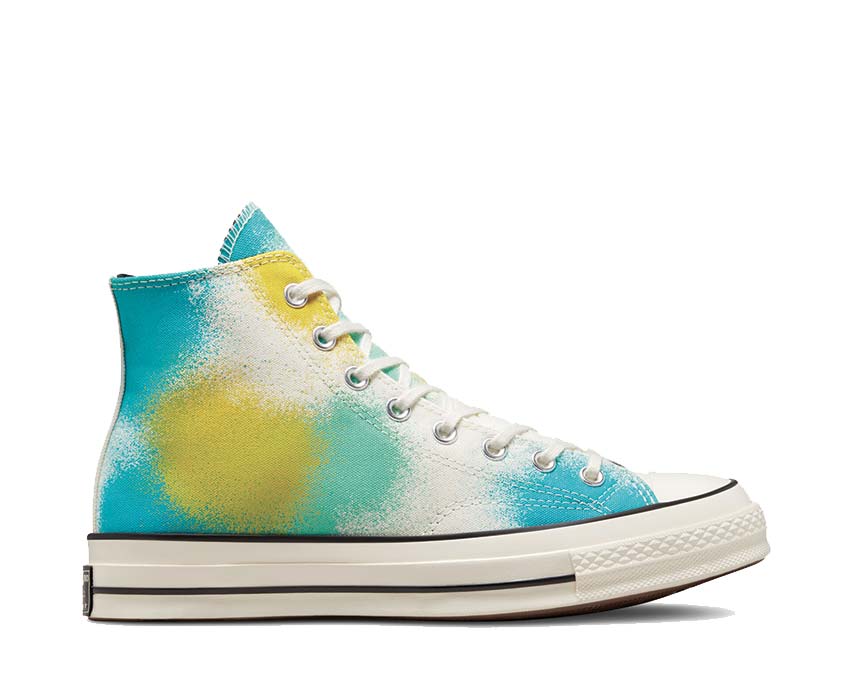 Converse Chuck Taylor All Star Smile Unisex Shoes Egret / Cyber Teal A03432C