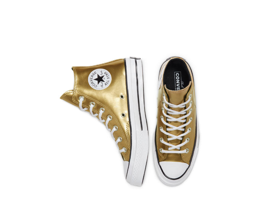Converse Chuck 70 Hi Gold / Black / Egret 568797C