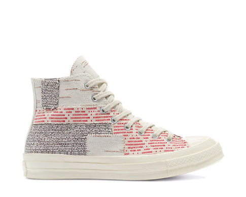 Converse Chuck 70 Hi Patchwork Twill - Light Grey - Egret 170059C