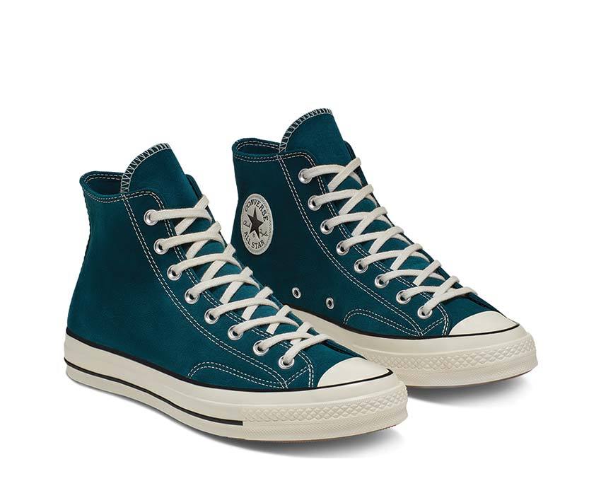 Converse Chuck 70 Hi Midnight Turq / Black / Egret 166214C