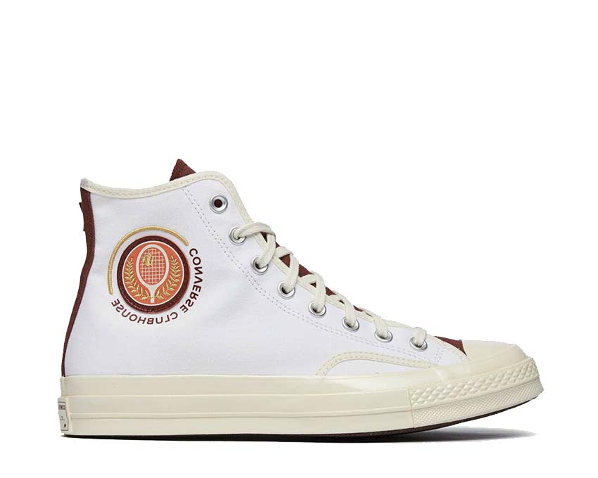 Sneakers CALVIN KLEIN Fiorenza B4E00189 Dark Cuoio White / Egret / Red A05681C
