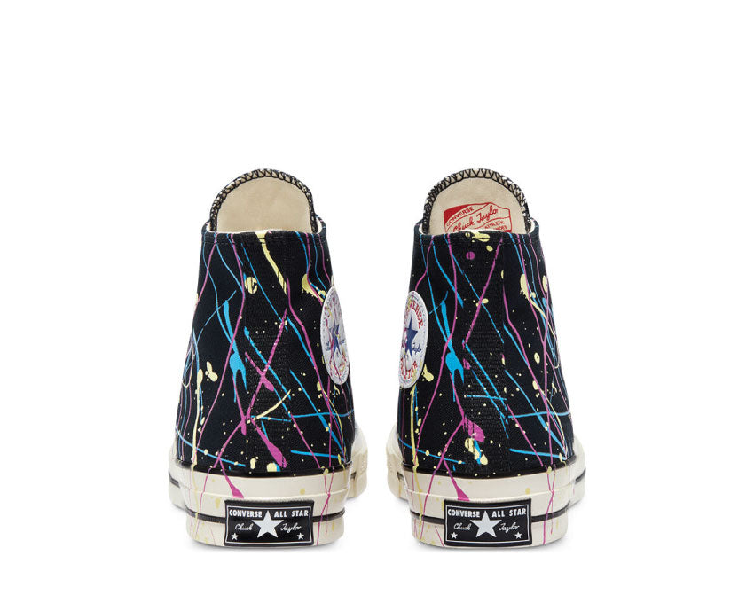 Converse Chuck 70 High Top Archive Paint Splatter Black / Hypermagenta 170801C