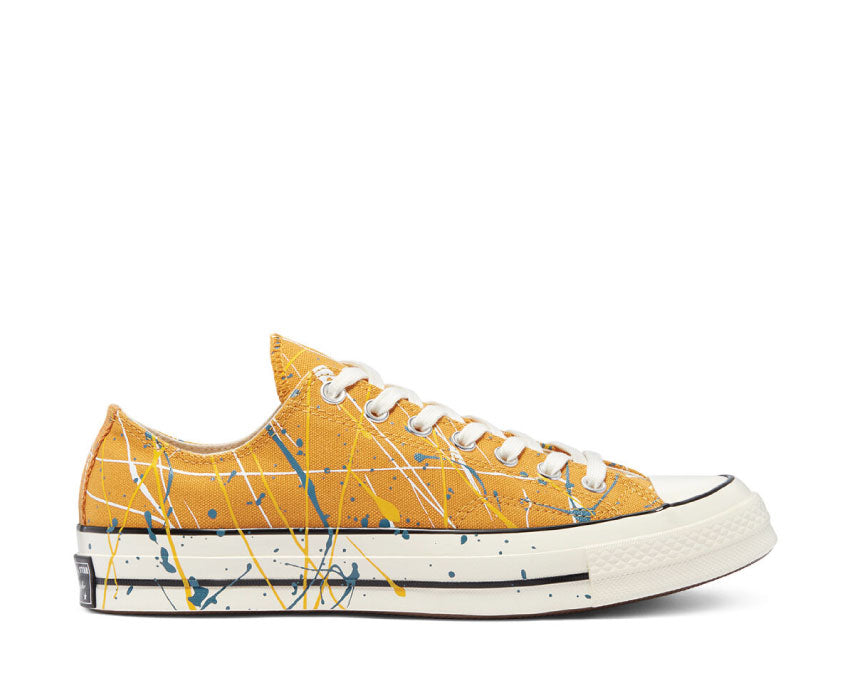 Converse Chuck 70 Low Top Archive Paint Splatter Oro Girasol / Garza 170804C Converse Chuck 70 Low Top Archive Paint Splatter Oro Girasol / Garza 170804C