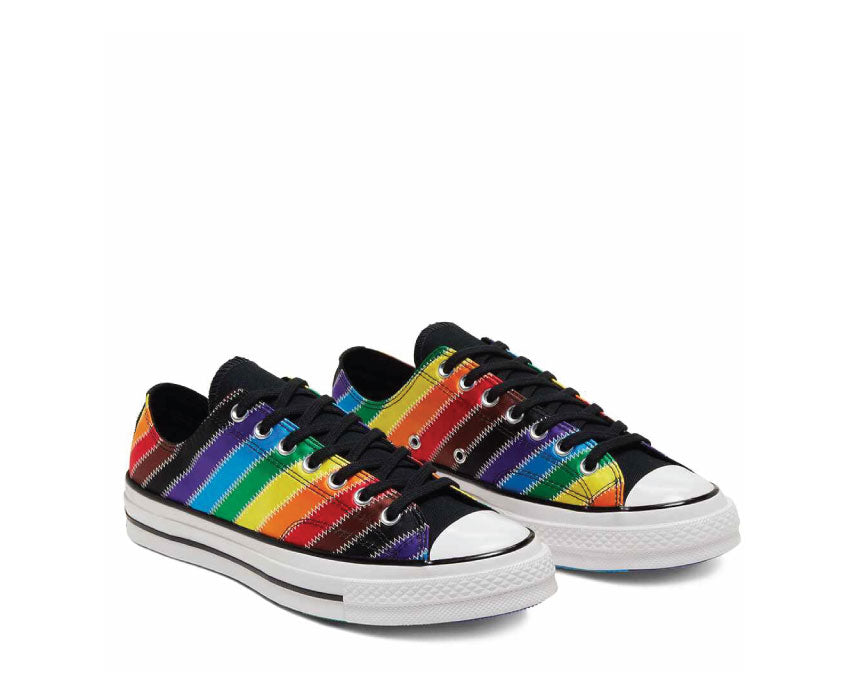 Converse Chuck 70 Low Top Pride White / Black / Dark Roast 167756C