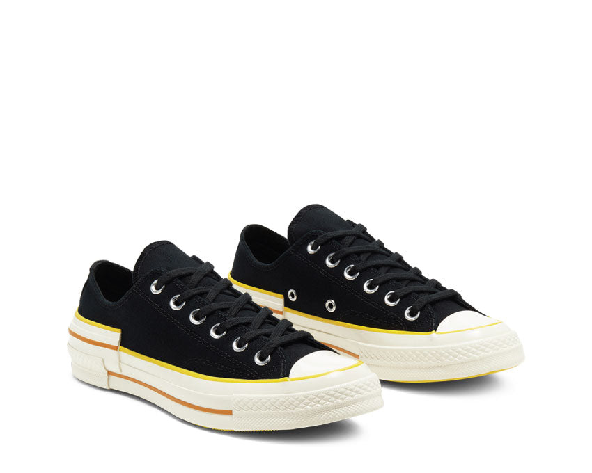 Converse Chuck 70 OX Black / Speed Yellow / Egret 568802C