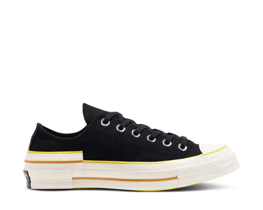 Converse Chuck 70 OX Black / Speed Yellow / Egret 568802C