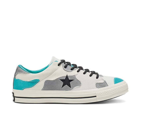 Converse One Star Camo Suede Low Top Vintage White 165917C