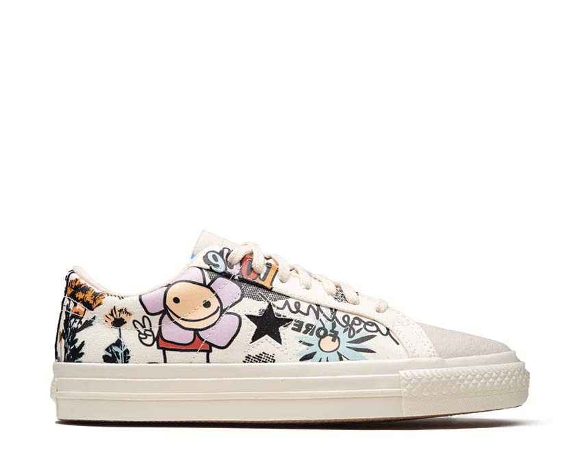 Converse One Star OX Egret / Multi 172933C