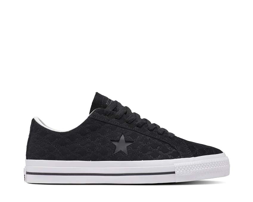 Converse Black & White Roll Up One Star CC Pro Slip-On Sneakers Black A04143C