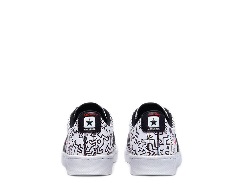 Converse Pro Leather OX White / Black / Red / Optical White 171857C