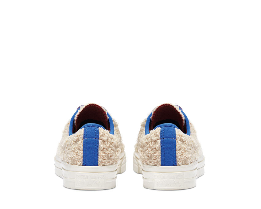 Converse Retro Sherpa Star Player Low Top White Swan / Egret / Poppy Red 169521C