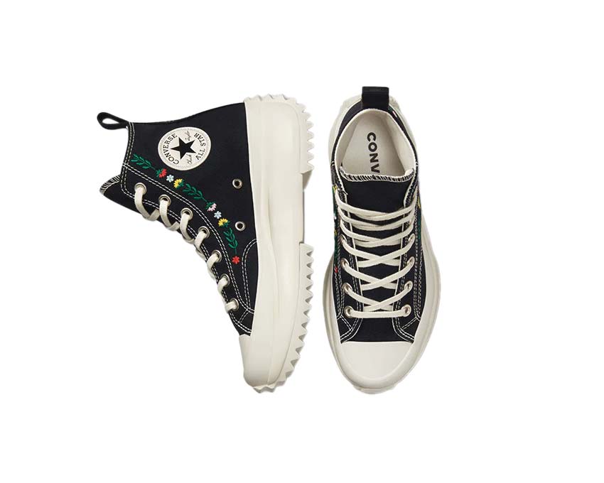 Converse Run Star Hike Hi Black / Egret / Multi A02192C