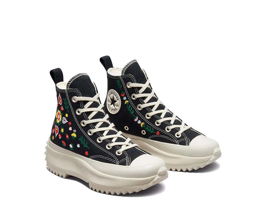 Converse Run Star Hike Hi Black / Egret / Multi A02192C