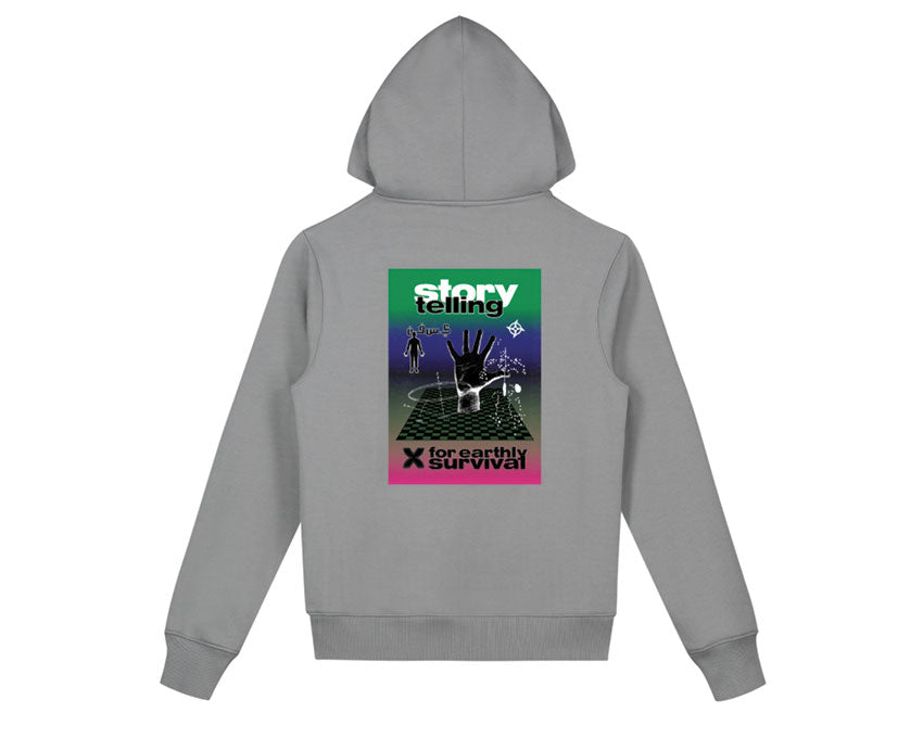 Daily Paper Gagra Hoody Grey Flannel 19F1HD05-01