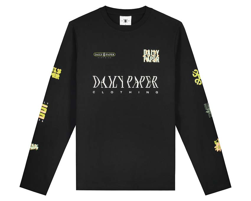 Daily Paper Heff Black 20S1LS01-01 long sleeve t-shirt