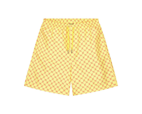 Daily Paper Kali Shorts Yellow / Red Monogram 2111148