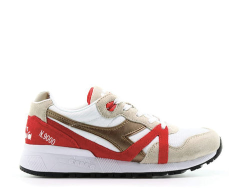 Diadora N9000 Spark "Rich Gold" White 501.174829 C7943