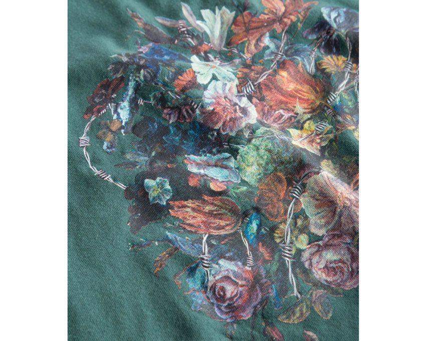 Han Kjobenhavn Artwork Tee Dusty Green M-130655