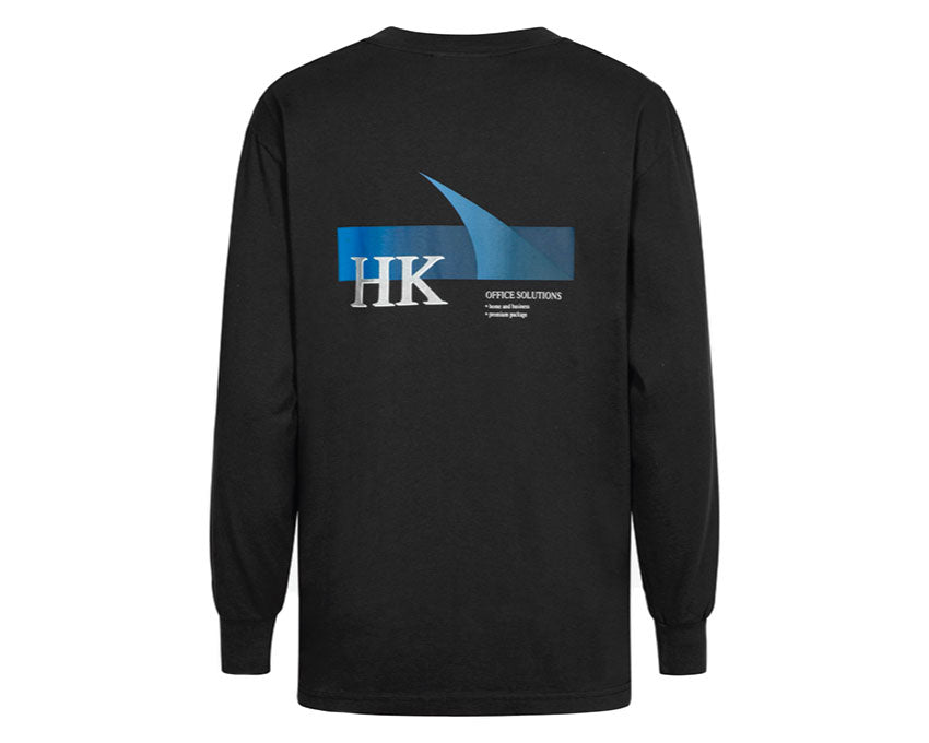Han Kjobenhavn Boxy LS Tee Faded Black M-130503