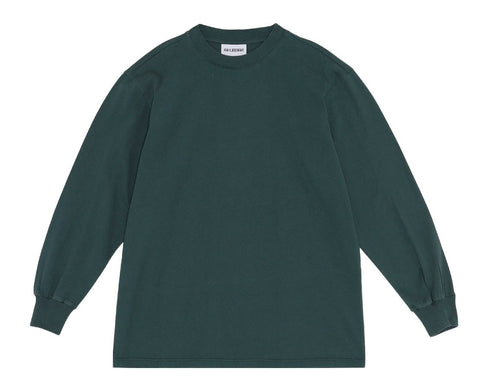 Han Kjobenhavn Boxy Tee Long Sleeve Social Resort Faded Green M130161