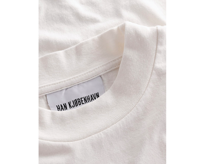 Han Kjobenhavn Maison Margiela notched-lapel single-breasted jacket Off White M-131084