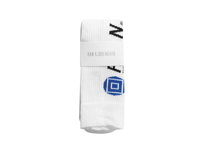 Han Kjobenhavn Superior Socks White A-110006