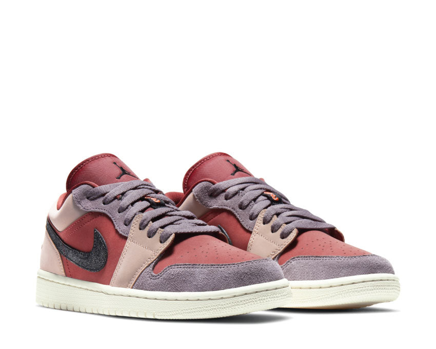 Air Jordan 1 Low Canyon Rust / Black - Purple Smoke DC0774-602