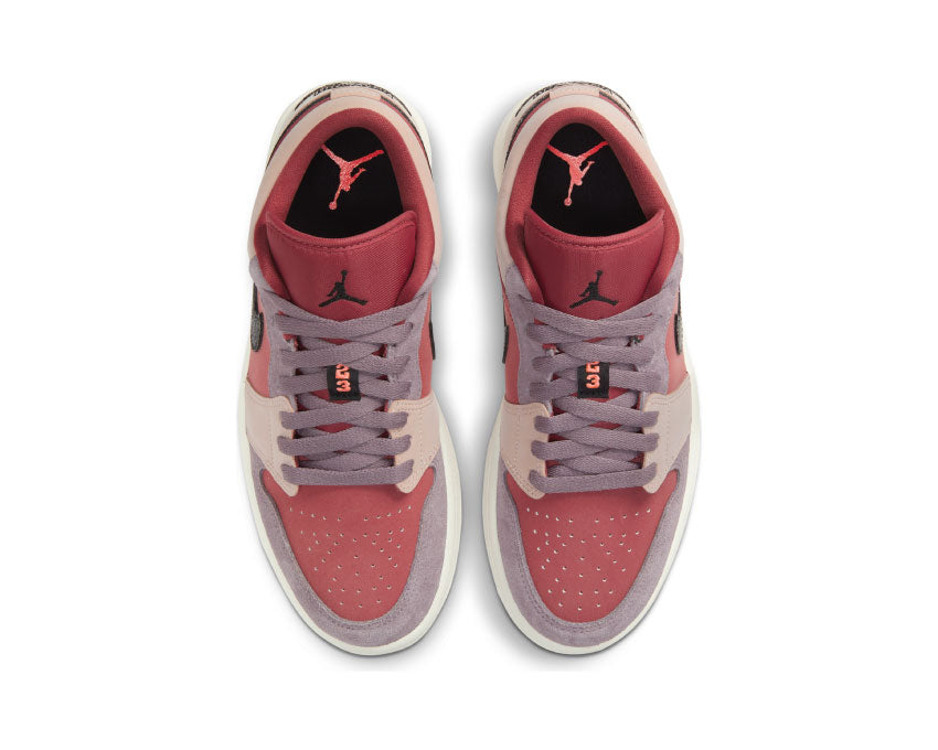 Air Jordan 1 Low Canyon Rust / Black - Purple Smoke DC0774-602