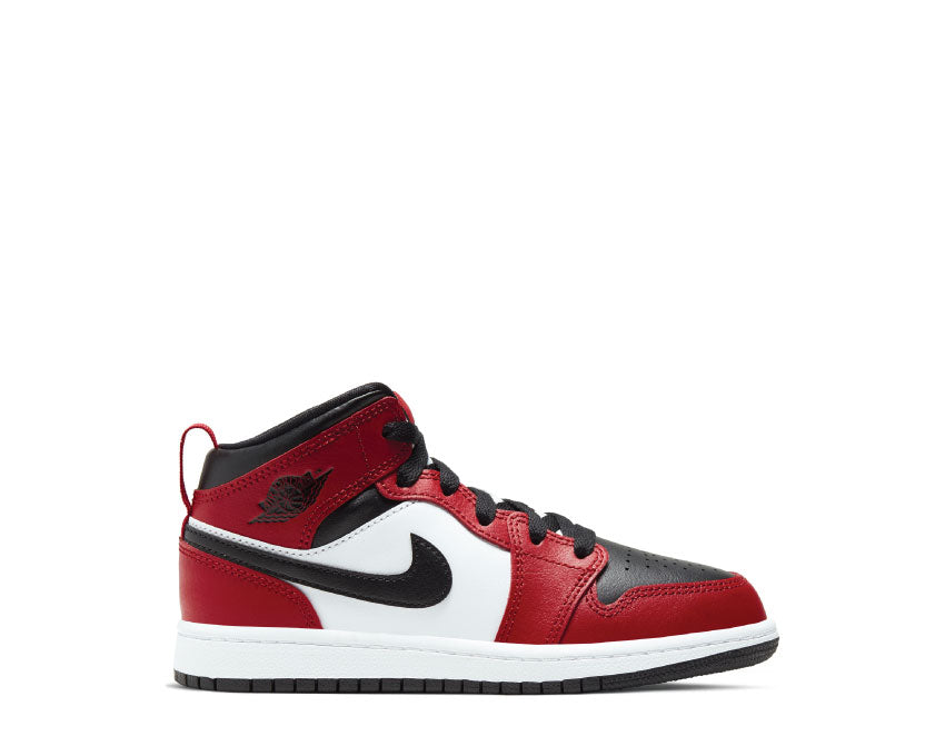 Jordan 1 Mid PS Black / Black - Gym Red 640734-069