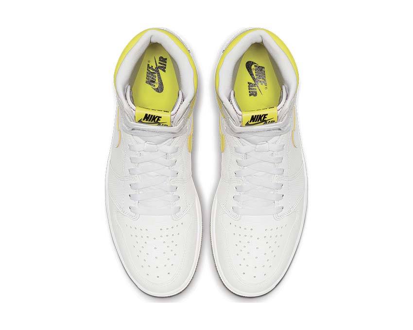 Jordan Air Jordan 1 Retro High OG White Dynamic Yellow Black 555088-170