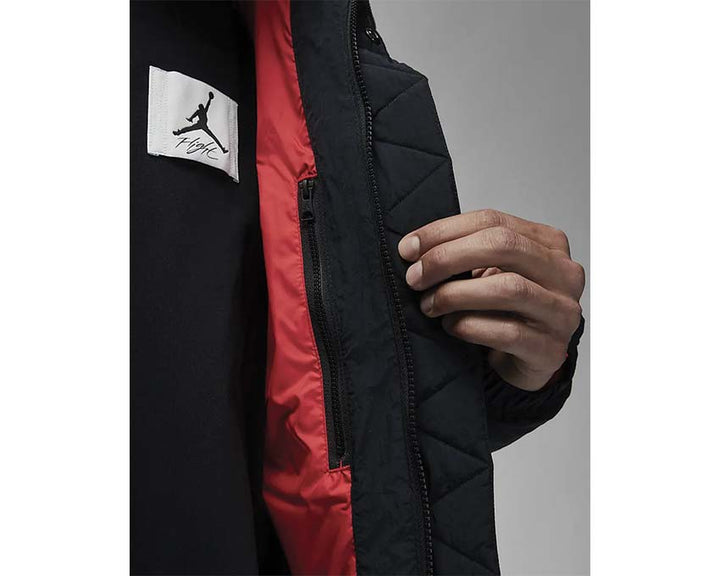Jordan Essential Jacket Black / Fire Red DQ7348-010