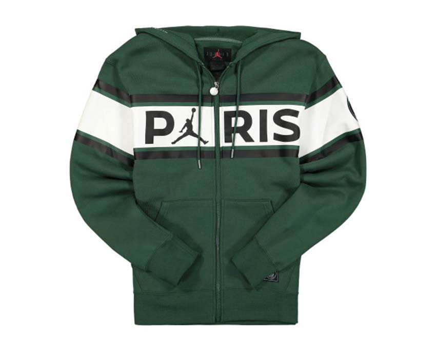 Jordan PSG Hoodie Full Zip Noble Green DB6481-333