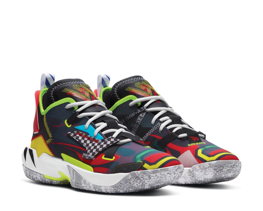 Jordan Why Not? Zero.4 "Marathon" Black / University Red - Volt - Opti Yellow DD4889-006
