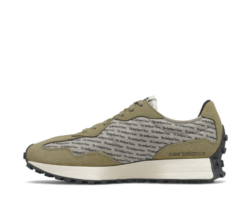 New Balance 327 Aluminium / Covert Green MS327IB