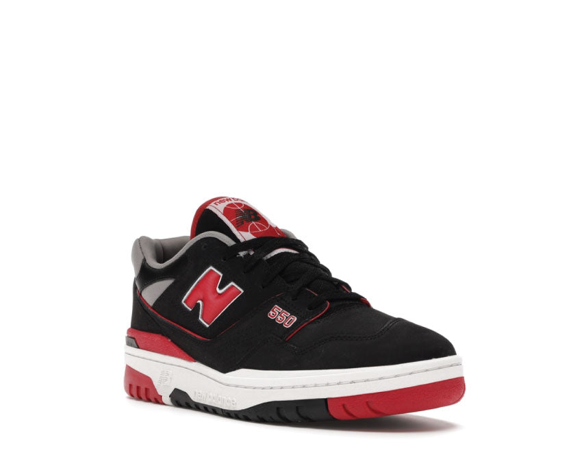 New Balance 550 Black / Red BB550SG1