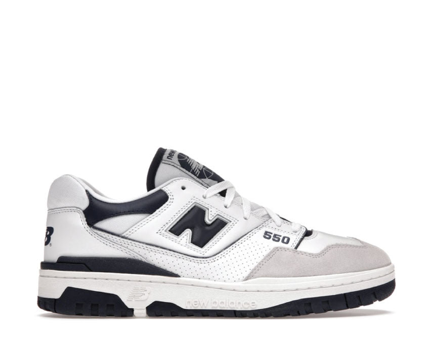 New Balance 550 White / Navy BB550WA1