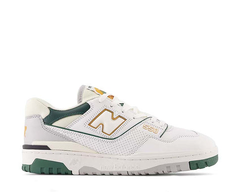 New Balance 550 White / Nightwatch Green / Grey BB550PWC