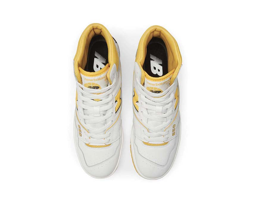 New Balance 650 White / Yellow BB650RCG