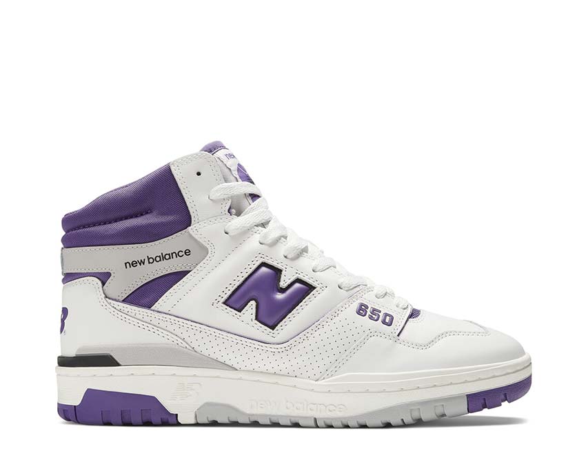 New Balance 650 White / Purple BB650RCF