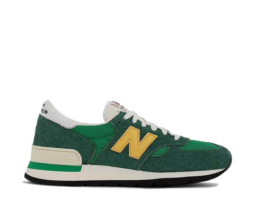 New Balance NB 997 D Marathon Running Shoes Sneakers CM997HXW Green / Gold M990GG1