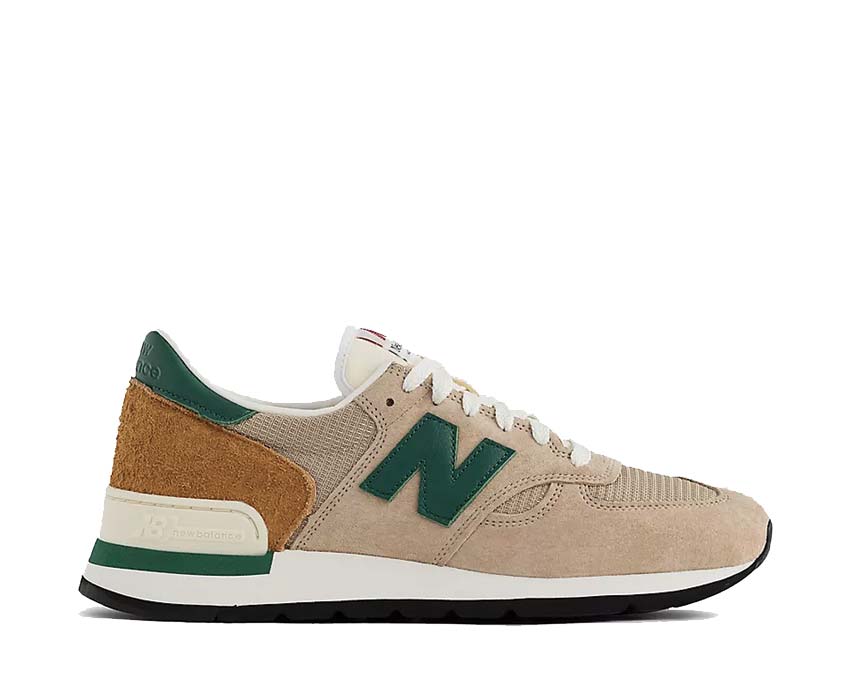 New Balance NB 997 D Marathon Running Shoes Sneakers CM997HXW Tan / Green M990TG1