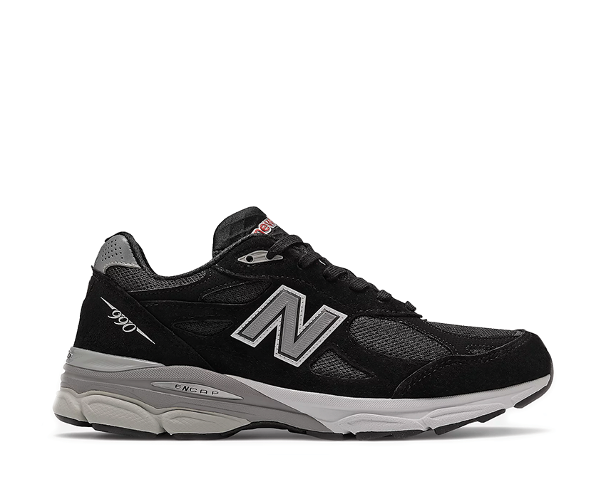 new balance 998 jogging shoes Black / Grey M990BS3