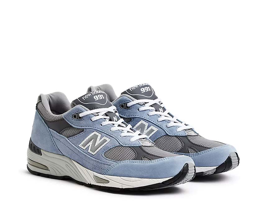 New Balance 991 Dusty Blue / Alloy / Smoked Pearl M991BGG